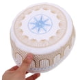 thumbnail image 4 of SWETRACE 1Pack Worship Hat Comfortable Round Breathable Cotton Polyester Islamic Prayers, 4 of 6