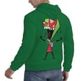 thumbnail image 4 of Invader Zim Sweatshirt For Mens Fashion Hoodies Pullover Athletic Daily Hoody Hooded Gift, 4 of 7