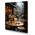 thumbnail image 2 of Designart "Reverie Of Coffee In Paris" Coffee & Tea Wall Decor, 2 of 7