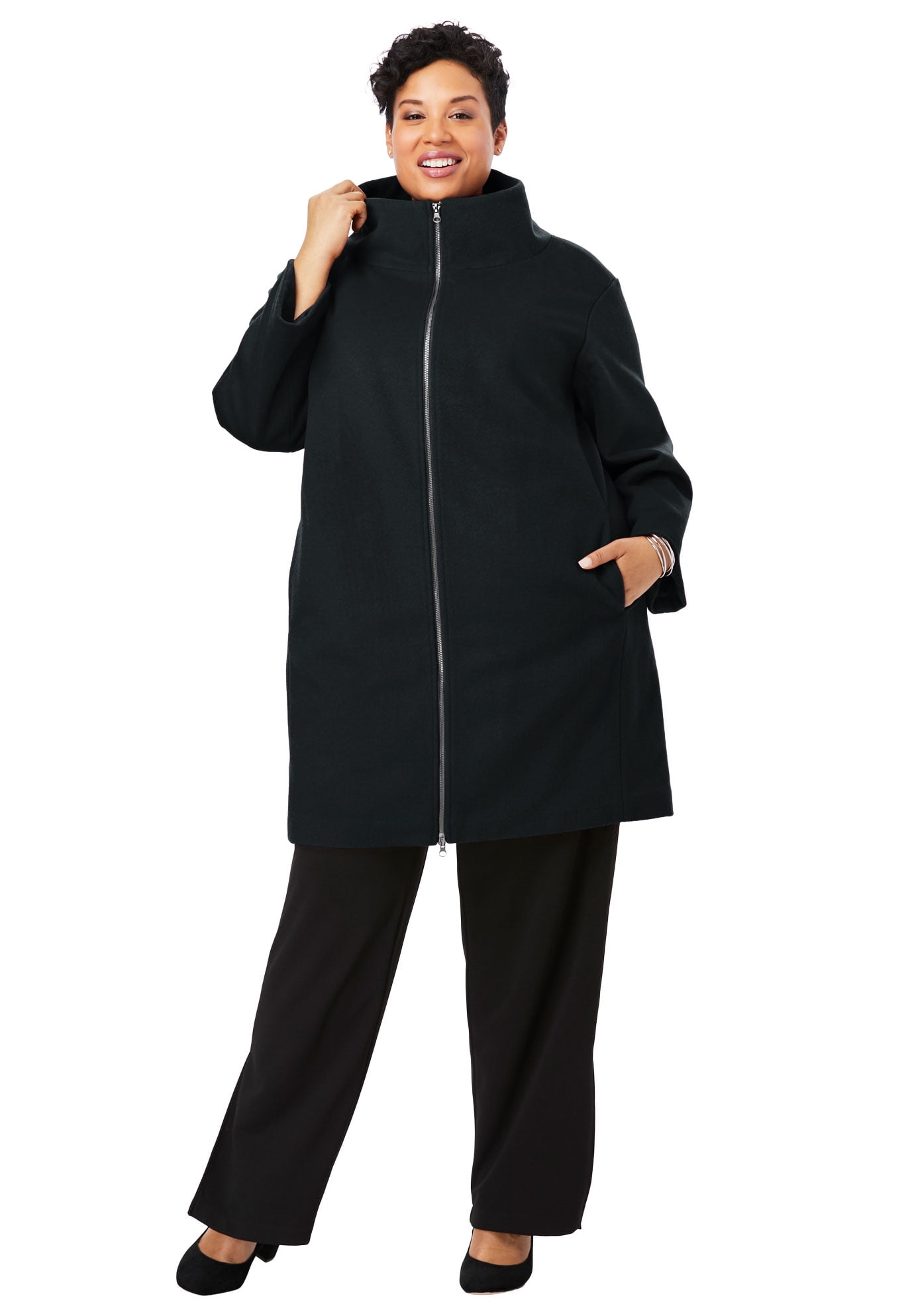 3 in 1 plus size coat