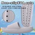 thumbnail image 4 of Kids House Slippers Non-Slip Quick Drying Open Toe Super Soft Thick Sole Sandals Home Shower Bathroom Slipper for Toddler Little Kids, 4 of 7