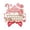Pink, variant on Christmas Countdown Calendar Wooden Sliding Date Ornament Freestanding For Tabletop Decor