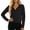 Black #73, variant on Women's Half Zip Cropped Pullover Sweatshirt for Workout and Fall Winter Dark Green S