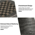 thumbnail image 4 of COSIEST 14'' Round Outdoor Side Table with Chessboard, Concrete and Faux Wooden, Garden End Table,Gray, 4 of 7