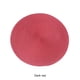 thumbnail image 4 of Manteles individuales Inteprter para Comedor Antideslizantes Ligeros Redondos Color Rojo Oscuro, 4 of 6