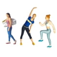 thumbnail image 4 of Figuras de personas Sunnimix a escala 1/64 3 piezas modelo en miniatura de Fitness, 4 of 8