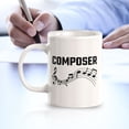 thumbnail image 5 of Composer 11oz Ceramic Coffee Mug | Novelty Cup for Musicians, 5 of 8