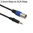 thumbnail image 3 of Papaba 3.5mm to XLR Cable,Stereo Male 3.5mm Jack to Microphone XLR Audio 3Pin Male/Female Cable for HDTV, 3 of 3