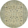 thumbnail image 1 of Ahgly Company Indoor Round Traditional Khaki Green Persian Area Rugs, 4' Round, 1 of 6