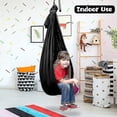 thumbnail image 3 of Columpio sensorial terapéutico para niños con necesidades especiales, hamaca ajustable para niños con autismo, TDAH, Aspergers, integración sensorial (hardware incluido), 3 of 5