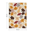 thumbnail image 3 of Maple and Pumpkin Autumn Kitchen Towels Set of 4, Absorbent Hand Towels, Soft Dish Towels for Seasonal Decor, 3 of 3