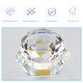 thumbnail image 2 of Frasco de cristal con tapa en forma de diamante, a prueba de fugas, para esmalte de uñas y cosméticos., 2 of 5