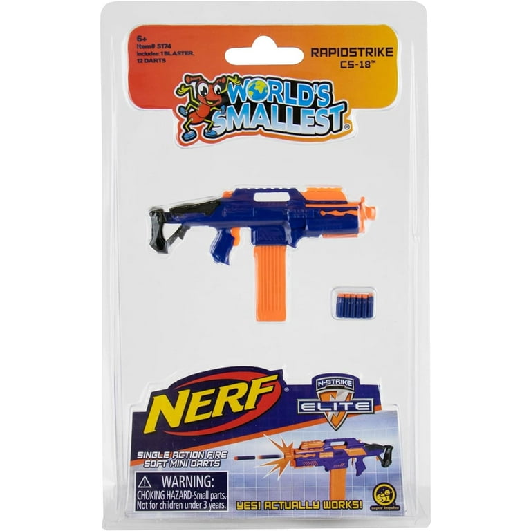 World s Smallest Nerf Blaster Rapidstrike CS 18 Walmart