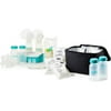 Evenflo Advanced Breast Pump Essentials Set with Bonus Cooler Bag Kit