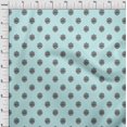 thumbnail image 3 of oneOone Polyester Lycra Fabric Floral Block Printed Fabric 1 Yard 56 Inch Wide, 3 of 4