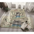thumbnail image 4 of Animal Carpet Entrance Door Mat Rabbit Bear Living Room Anti-slip Carpet Absorbent Bath Mat Kitchen Rug Welcome Mats, 4 of 6