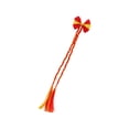 thumbnail image 2 of erdimoy National Flag Color Bow Braided Tassel Hair Clips, Country Thematic Soccer Game Day Cheer Hair Barrette Accessories for Sports Fan Outfit Decor, 2 of 6