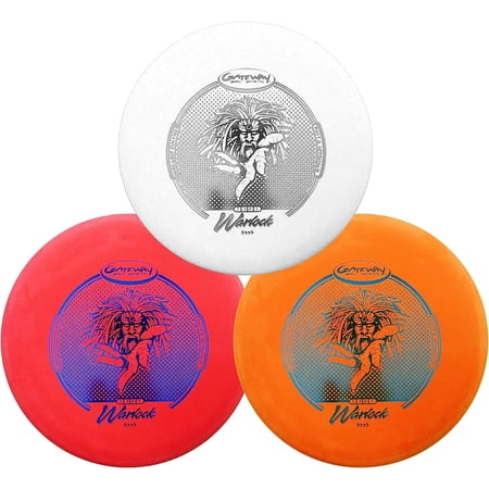 Gateway Warlock Disc Golf Putter Approach Disc - 3 Pack (SSSS (4S))