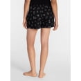 thumbnail image 4 of Joyspun Women's Woven Pajama Boxer Shorts, 3'' Inseam, Sizes XS-2X, 4 of 6