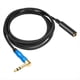 thumbnail image 4 of Ángulo Recto 6,35mm TRS Estéreo Macho A Hembra Cable de Audio, Cable de Extensión de Guitarra para Amplificadores, Auriculares 30cm, 4 of 5