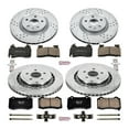 thumbnail image 3 of PowerStop Front and Rear Z23 Evolution Sport Carbon-Fiber Ceramic Brake Pad and Drilled & Slotted Rotor Kit Fits: CHEVROLET Select Models K7006, 3 of 10