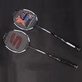 thumbnail image 3 of Hilitand Aluminum Badminton Racket Racquet Racket Outdoor Activities Use Suitable For Adults, 3 of 8