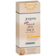 Jergens Naturals Glow Face Daily Moisture Lotion for Fair Skin Tones, SPF 20, 2.5 Fl. Oz.