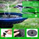 thumbnail image 2 of Enhance Your Outdoor Oasis with Our Solar Powered Water Fountain - 1.5w Pump with 6 Nozzles for Garden, Pond, Pool, and Backyard - Free Standing, Portable, and Floating - Perfect for Bird Bathing, 2 of 5