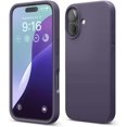 thumbnail image 1 of KOMI Compatible with iPhone 16 Pro Max Case, Premium Liquid Silicone Case, Full Body Protective Cover, Shockproof, Slim Phone Case, Anti-Scratch Soft Microfiber Lining, 6.9 inch Deep Purple, 1 of 5