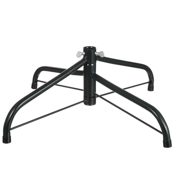 Healifty Xmas Tree Stand Base Metal Green 1Pcs
