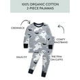 thumbnail image 2 of Honest Baby Clothing Organic Cotton Boy or Girl 2-Piece Long Sleeve Halloween Pajama Set, 12 Months to 7 Years, 2 of 3