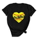 thumbnail image 2 of Fiudx Ropa de Mujer Camiseta Informal de Manga Corta con Cuello Redondo y Estampado Mama para El Día de La Madre a La Moda para Mujer, 2 of 6