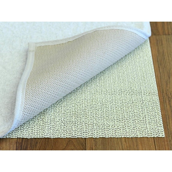 Ambient Premium Grip and Non Slip Rug Pad for Area Rugs Extra Thick Pad for Any Surface Floors Good -2'x10'