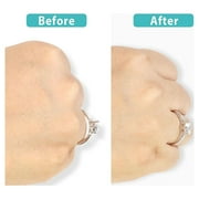 HOMEGEEK Invisible R-ing Size Adjuster R-ing Sizer Spacer Guard 8 Sizes for Loose R-ings Portable