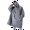 Grey, variant on Eternatastic Womens Oversized Hoodies Pullover Sweater Fuzzy Fleece Sweatshirt with Pockets