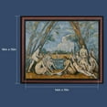 thumbnail image 2 of Large Bathers By Paul Czenne, World Famous Wall Art Collection, Framed Abstract Wall Decor for Your Bedroom or Living Room, 11x14, 2460W, 2 of 7