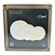 thumbnail image 5 of Juego Vajilla Completo, Diseño Moderno Grecas Doradas, Colección Elegant, 20 Piezas para 4 Personas Color Blanco y Dorado con Caja de Regalo, 5 of 6