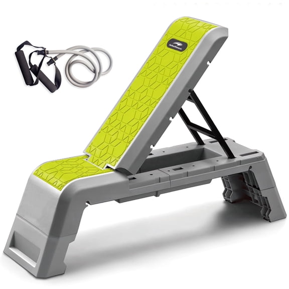 Leikefitness Aerobic Step Platform, Multifunctional Exercise Deck for Home Workouts