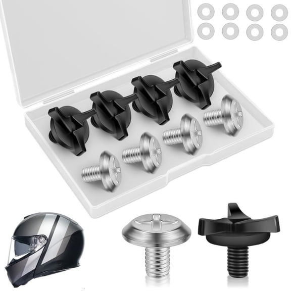 Multipurpose Adjustable Motorcycle Helmets Visor Fixing Screws With Washers Hardware Comprehensive Replacement Accessory