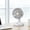 C, variant on Round Base Fan, Rechargeable Portable Desktop Fan, Ideal Gift Choice, Suitable for Dormitories, Offices, And Travel