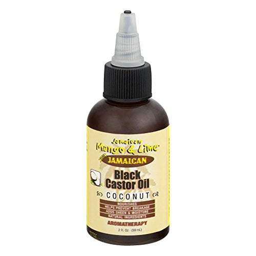 Jamaican Mango & Lime Black Castor Oil, 2 Fl Oz
