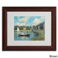 thumbnail image 3 of Trademark Fine Art "The Bridge at Argenteuil" Canvas Art by Claude Monet, Black Frame, 3 of 5
