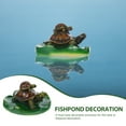 thumbnail image 6 of HEALEEP Water Pond Decorations Assorted Color Floating Turtle 1Pack, 6 of 6