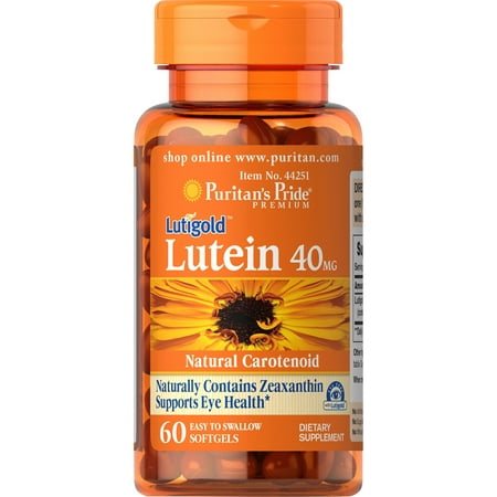 Puritans Pride Lutein 40 mg with Zeaxanthin60