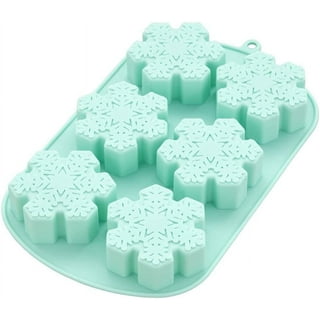 0.5-1 Silicone Snowflake Mold Multiuse Fondant Chocolate Resin Candy Soap  Ice