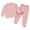 Light Pink, variant on Mercatoo Kids Base Layer Set 2 Piece Outfits Long Sleeve Crewneck Sweatshirt and Legging Thermal Underwear Matching 𝐋ounge Set