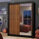 thumbnail image 2 of Ropero Closet Madesa Dallas 2 Puertas Corredizas con Espejo 2 Cajones NM 10941E2G, 2 of 5