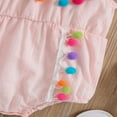 thumbnail image 4 of Combinaison Bobble à Col Rond Sans Manches pour Bébé Fille Été en Coton, 4 of 6