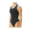 thumbnail image 1 of Tyr Swimsuit HEXA Elite Cutoutfit Black/Blue Size 28, 1 of 6