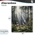 thumbnail image 4 of Stupell Industries Farmhouse Sunlit Woods In Morning Canvas Art, 16 x 20, by Franklyn Gregory, 4 of 8